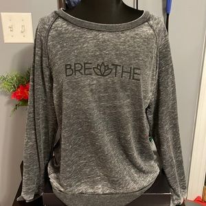 “Breathe” Yoga Longsleeve/Pullover